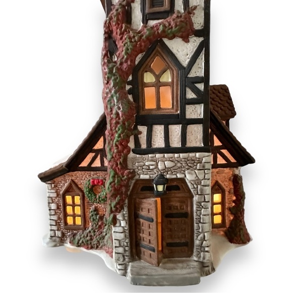 Department 56 Dickens Village Old Michael Church (Retired) #55620 With Box - Picture 2 of 11